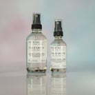 Crystal Irie Palo Santo Aura Spray bottle with spray nozzle, showcasing the aura spray product for spiritual cleansing and energy balancing.