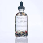 Crystal Irie pheromone body oil bottle with a sleek design, showcasing the luxurious body oil for enhanced attraction.