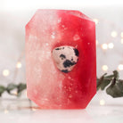 Crystal Irie Mint-to-Be crystal soap bar with fresh mint scent, showcasing a sleek, clear soap piece on a neutral background.