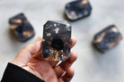 North Star crystal soap by Crystal Irie, a clear, star-shaped gemstone-shaped soap bar with a sparkling, translucent appearance.