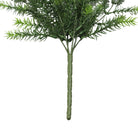 Artificial cedar vine garland by Designer Plants USA, 7.8x30in UV-resistant hanging bush, fire-rated NFPA701 for indoor or outdoor use.