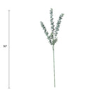 Set of 25 artificial eucalyptus hanging stems from Designer Plants USA, 30 inches tall, perfect for decorative floral arrangements.