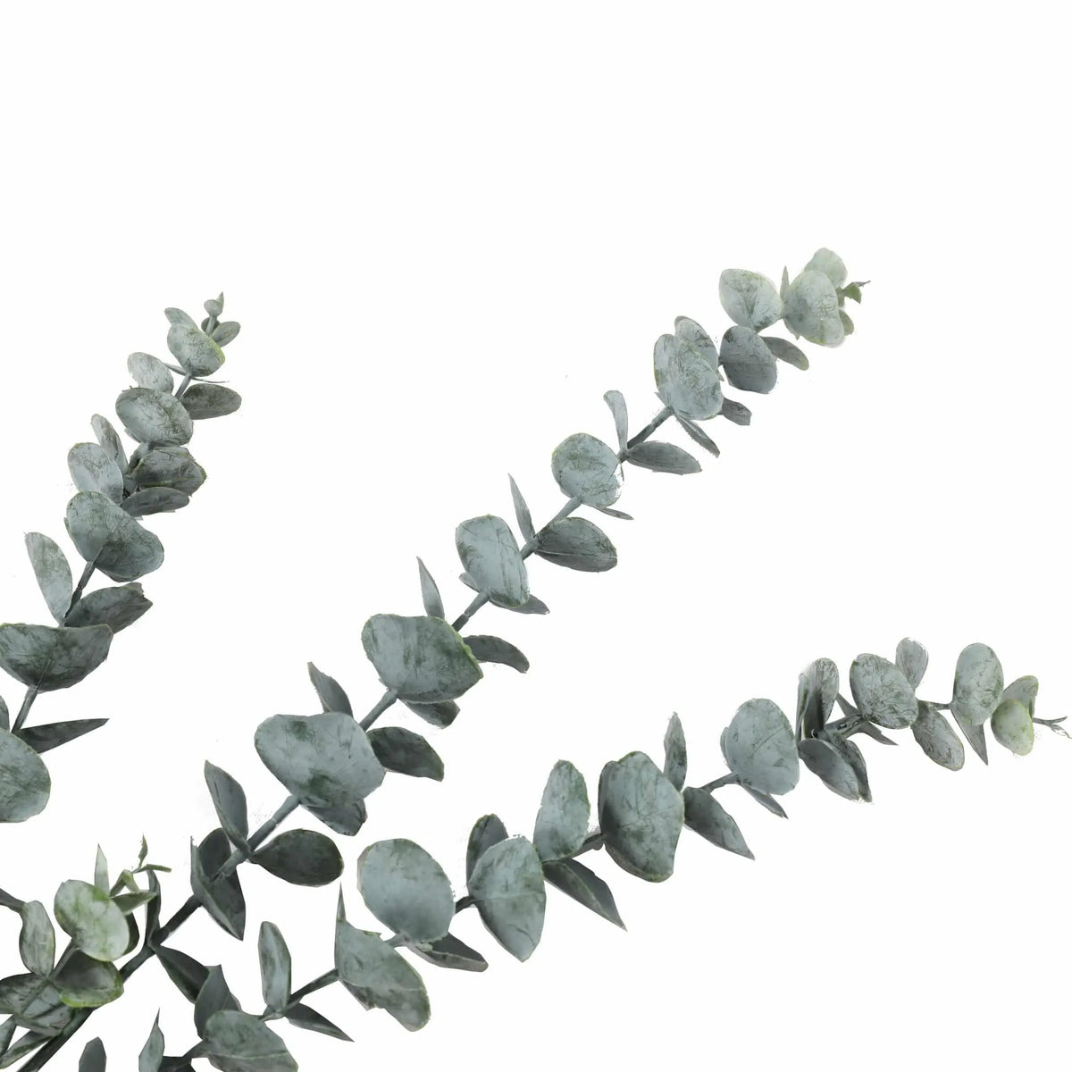 Artificial eucalyptus hanging stems, 30-inch long, bulk set of 25, realistic green leaves for indoor decor by Designer Plants USA