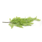 Light green Maidenhair Fern artificial hanging plant, 31 inches, UV resistant, suitable for outdoor use, from Designer Plants USA.