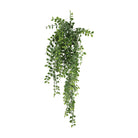 Artificial pearls garland hanging bush, UV resistant, 7.8x31 inches, fire-rated NFPA701, from Designer Plants USA.