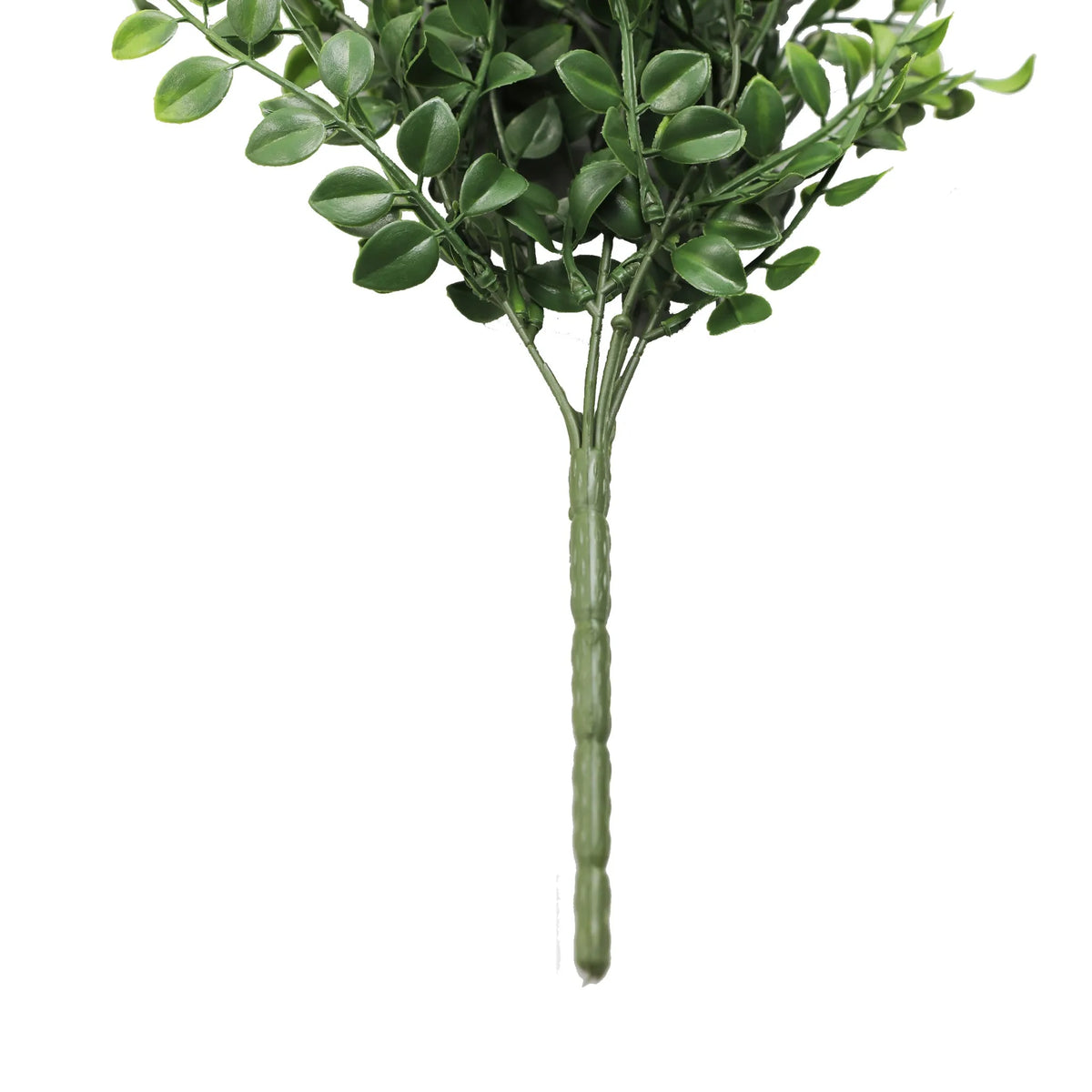 Artificial pearls garland hanging bush from Designer Plants USA, UV resistant and fire-rated, measures 7.8x31 inches.