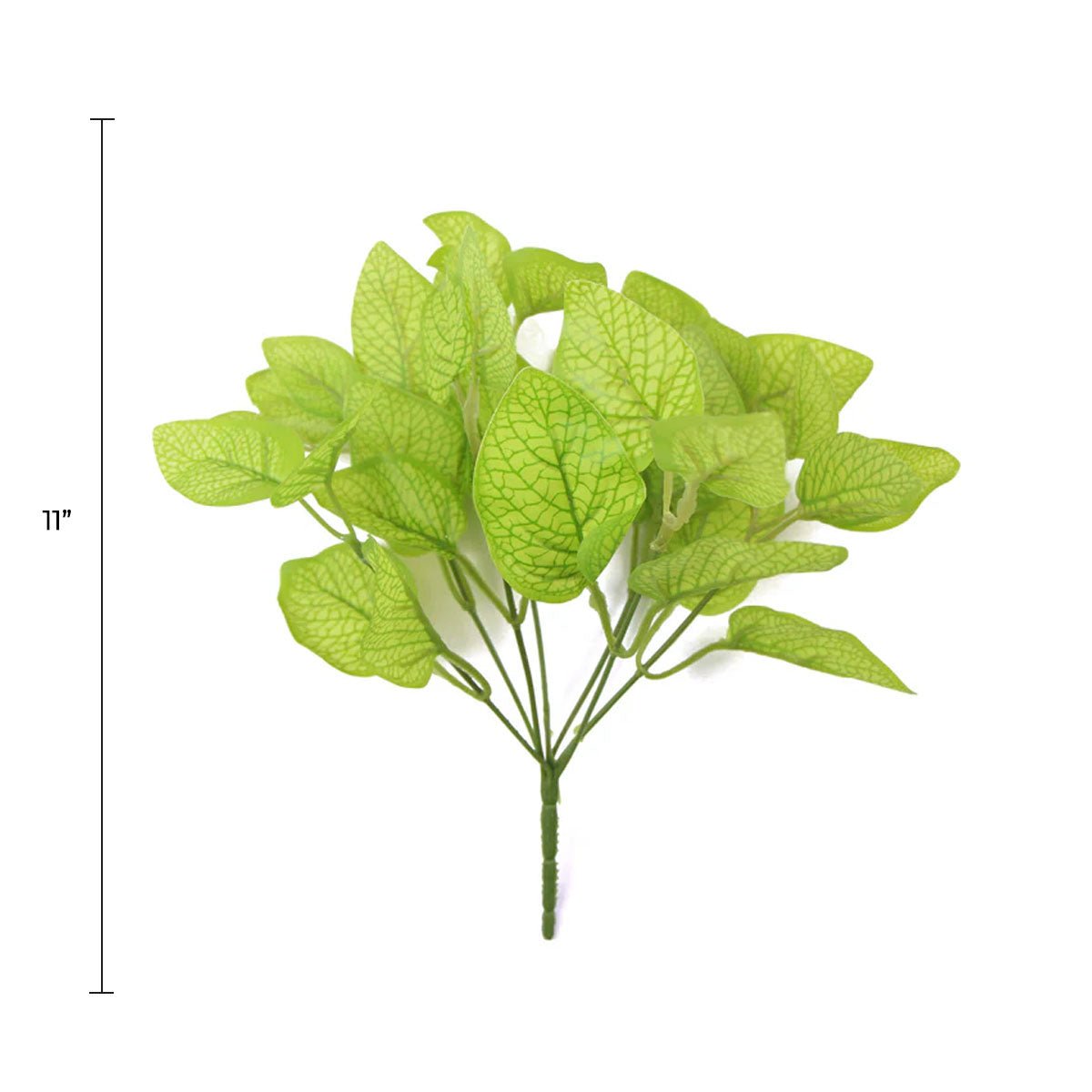 Artificial Philodendron Golden Leaf hanging bush, 11 inches, realistic faux plant from Designer Plants USA