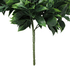 Set of 5 pink bougainvillea artificial hanging plants, 35 inches tall, UV resistant, from Designer Plants USA.