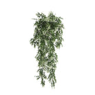 Artificial Star Jasmine Vine hanging plant, 7.8x30 inches, UV resistant and fire rated, from Designer Plants USA.