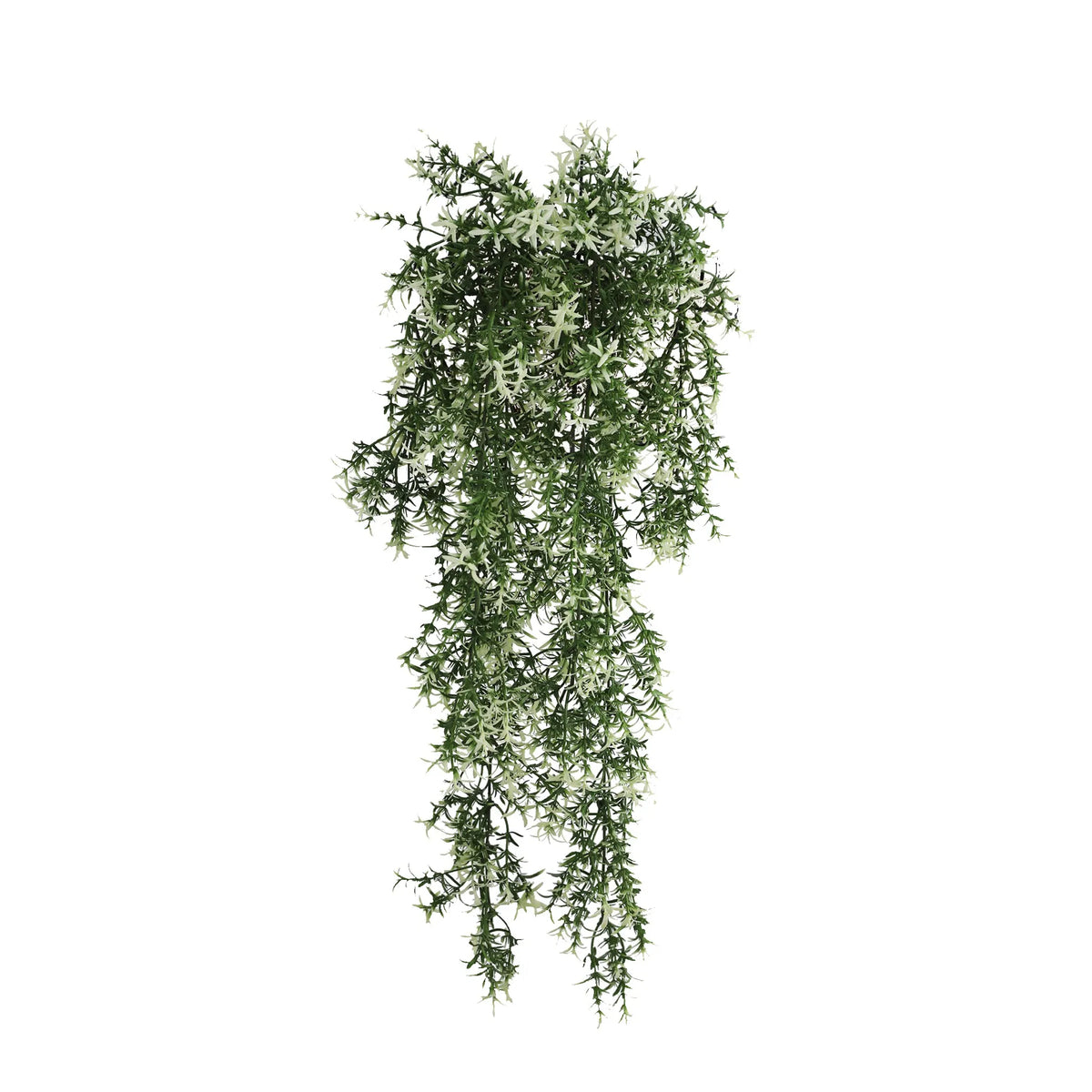 Artificial Star Jasmine Vine hanging plant, 7.8x30 inches, UV resistant and fire rated, from Designer Plants USA.