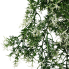 Artificial Star Jasmine Vine hanging plant, UV resistant, fire-rated NFPA701, 7.8x30 inches, from Designer Plants USA.