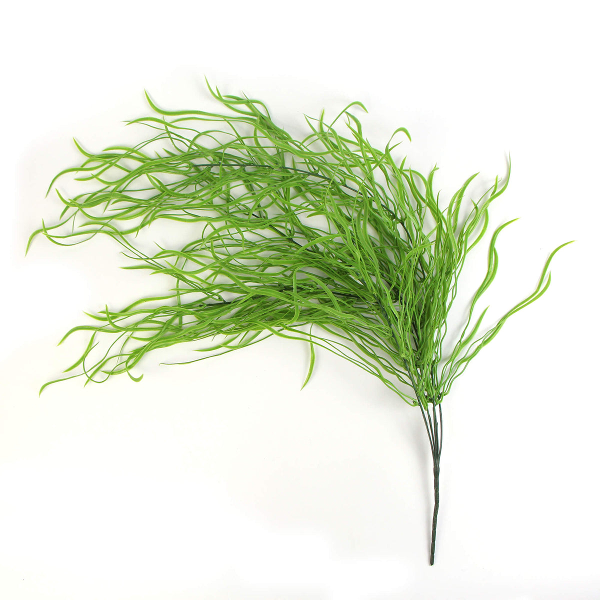 Artificial Weeping Willow Grass Bush, 37 inches tall, UV resistant, hanging decorative plant from Designer Plants USA.
