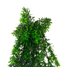 Artificial willow leaf garland by Designer Plants USA, UV resistant and fire-rated 7.1x30 inches, ideal for hanging plant decor.