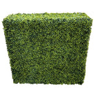 Dark green artificial boxwood hedge, 30x30 inches, UV resistant, commercial grade, freestanding Designer Plants USA hedge for landscaping