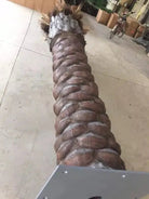 Tall Florida palm artificial tree by Designer Plants USA, 13 to 23 feet, UV resistant with realistic trunk and lush green fronds.