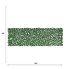 Artificial ivy privacy fence roll by Designer Plants USA, 33 sq ft, artificial trellis with lush green ivy for garden privacy.