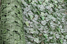 Artificial ivy privacy fence roll by Designer Plants USA, trellis for outdoor privacy, 33 sq ft with lush green foliage.
