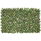 Designer Plants USA Ligustrum Ficus artificial trellis expanding privacy screen with UV-resistant, realistic greenery for outdoor privacy.