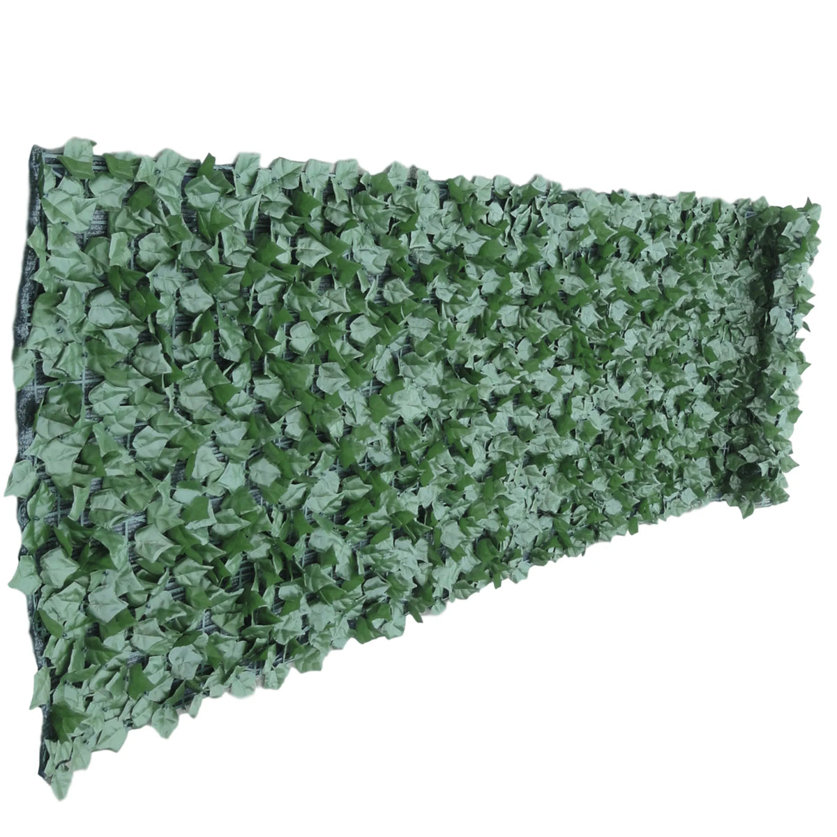 Ivy privacy fence shade cloth by Designer Plants USA, 120x40 inches, providing outdoor shade and privacy for garden or patio areas.