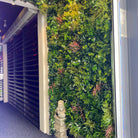 Artificial Amazon Jungle vertical garden panel by Designer Plants USA, UV resistant living wall for commercial or outdoor use.
