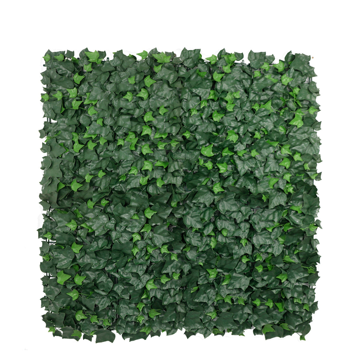 Artificial Boston Ivy green wall by Designer Plants USA, UV-resistant living wall panel, 33 sq ft commercial-grade outdoor decor