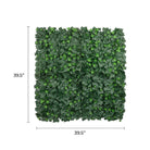 Artificial Boston Ivy green wall by Designer Plants USA, UV-resistant living wall panel for commercial or decorative use.