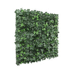Artificial Boston Ivy green wall panel by Designer Plants USA, UV resistant living wall for commercial or decorative use.
