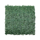 Designer Plants USA Boston Ivy artificial green wall, 33 sq ft, UV resistant living wall with a detailed angle view.