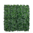 Artificial Boston Ivy vertical garden panel by Designer Plants USA, UV resistant living wall with lush green foliage, 40x40 inches.