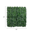 Artificial Boston Ivy green wall panel by Designer Plants USA, UV resistant, 40x40 inches, ideal for commercial living wall installations.