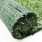Artificial boxwood green wall roll by Designer Plants USA, UV resistant living wall with privacy backing, 10ft×3.3ft.