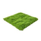 Artificial moss wall panel by Designer Plants USA, 33 sq ft, UV resistant, realistic green wall for commercial or decorative use