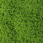 Close-up of Designer Plants USA artificial moss wall panel with realistic green moss leaves, UV resistant and commercial grade.