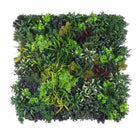 Artificial floral fusion vertical garden panel by Designer Plants USA, 40x40 inch UV-resistant living wall for commercial use.