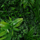 Artificial green wall panel for living walls, 40x40 inches, UV resistant, commercial grade by Designer Plants USA.