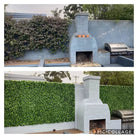 Artificial Jasmine Green Wall Panel by Designer Plants USA, showcasing a lush, UV-resistant vertical garden for commercial or residential use.
