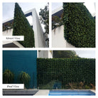 Artificial green wall panel by Designer Plants USA, 40x40 inch vertical garden for pools, UV resistant, commercial-grade living walls.