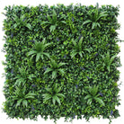 Artificial lavender field vertical garden panel by Designer Plants USA, UV-resistant living wall with realistic lavender flowers.