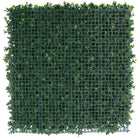 Artificial lavender-themed vertical garden panel by Designer Plants USA, UV resistant living wall with vibrant lavender flowers.