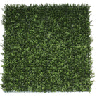 Artificial boxwood vertical garden wall panel by Designer Plants USA, UV resistant, 40x40 inches, perfect for living wall installations.
