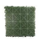 Artificial boxwood panel by Designer Plants USA, dense green vertical garden wall, fire-resistant, UV resistant, 40x40 inch, commercial grade
