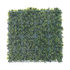White Oasis artificial vertical garden panel by Designer Plants USA, UV resistant living wall with lush greenery, 40x40 inches.