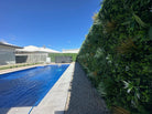 Wild Tropics artificial vertical garden panel by Designer Plants USA, 40x40 inch green wall with UV-resistant, commercial-grade living wall design.