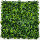 Small sample of spring sensation green wall panel by Designer Plants USA, showcasing lush green foliage and vibrant plant textures.