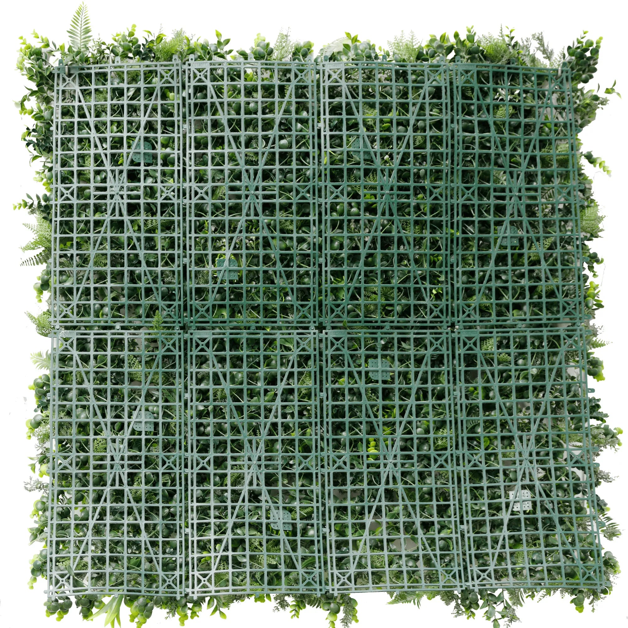Small sample of Designer Plants USA Wild Tropics Vertical Garden panel showing lush tropical foliage for indoor or outdoor decor.