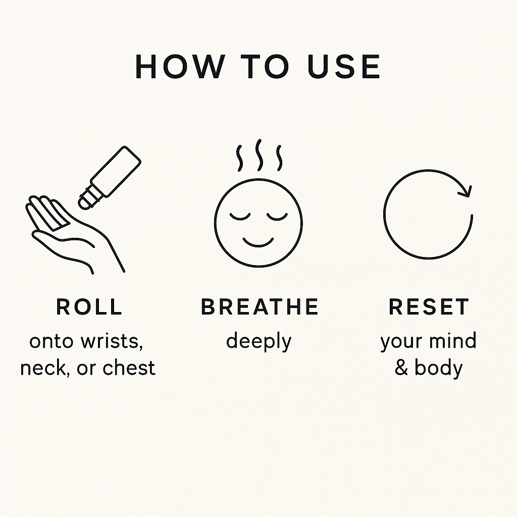 Elderberry Boost No Worries calming essential oil roll-on with natural herbal blend for soothing aromatherapy use.