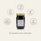 16 oz bottle of Elderberry Boost All Natural Elderberry Syrup by Elderberry Boost, LLC, with fresh elderberries visible in the image.