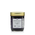8 oz bottle of Elderberry Boost All Natural Elderberry Syrup by Elderberry Boost, LLC, showing the dark purple syrup in a glass bottle