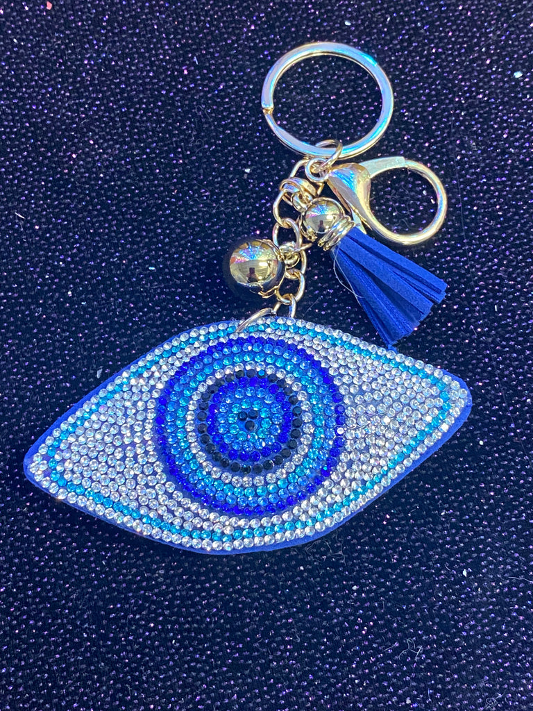 Evil Eye Dazzle Keychain - Practical Magic Store