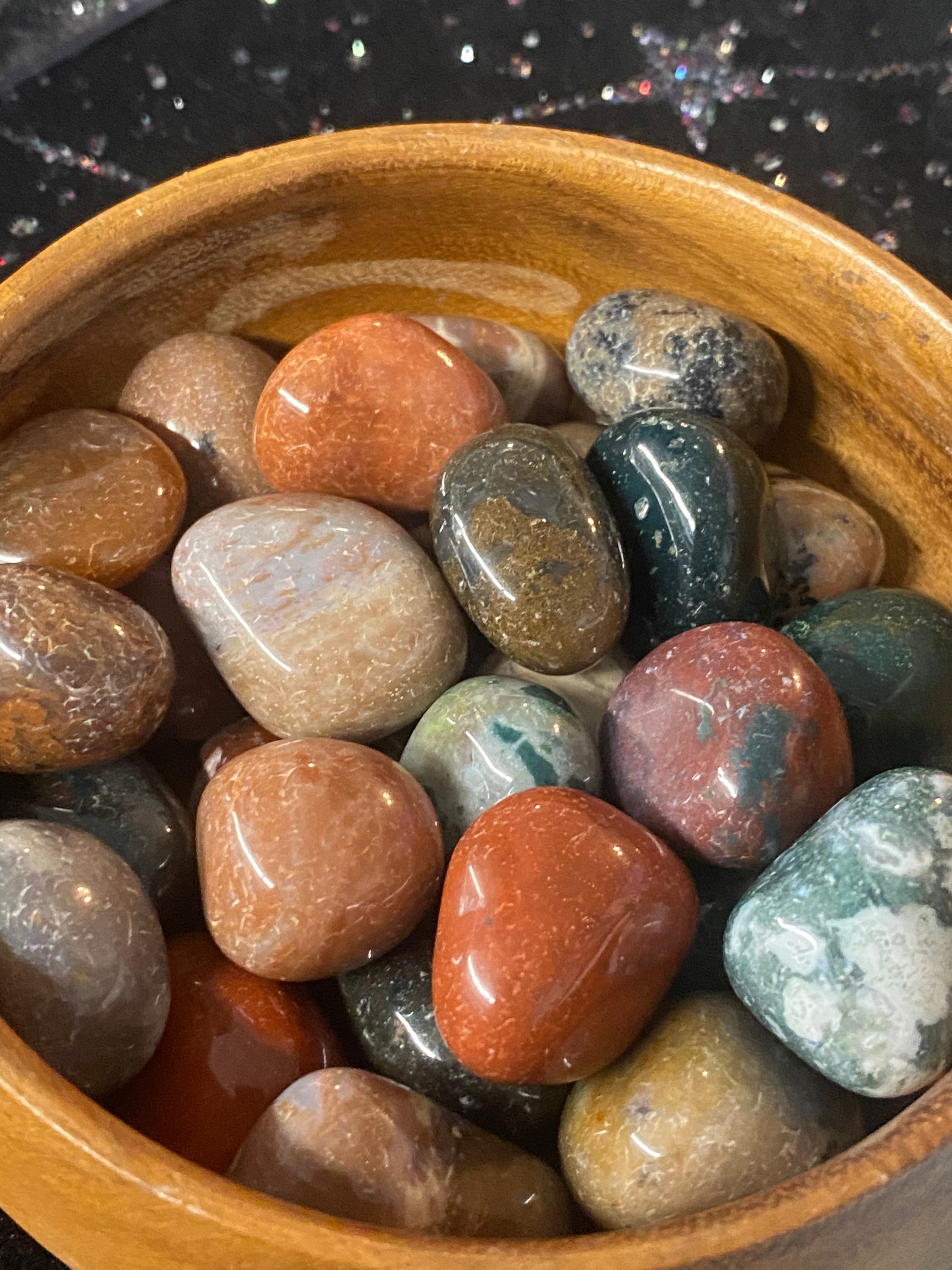 Fancy Jasper Tumbled Stone - Practical Magic Store